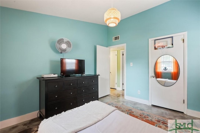 512 Winwood Pl, Savannah, GA 31419 - bedroom with baseboards and lofted ceiling