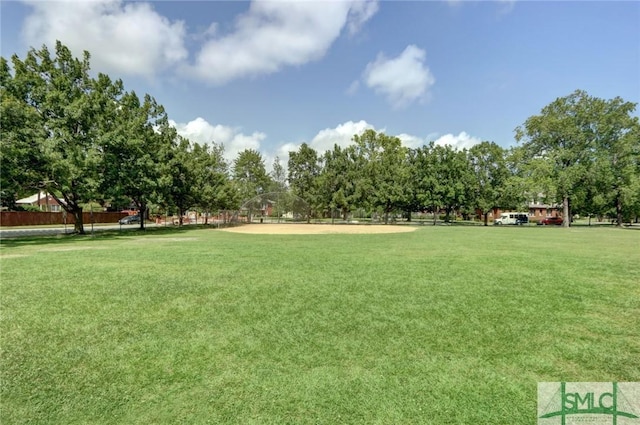 402 E 56th St, Savannah, GA 31405 - view of yard featuring fence
