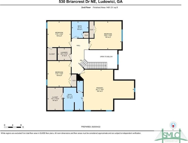 530 Briarcrest Dr NE, Ludowici, GA 31316 - view of layout