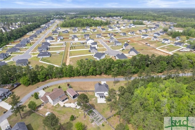 530 Briarcrest Dr NE, Ludowici, GA 31316 - drone / aerial view with a residential view