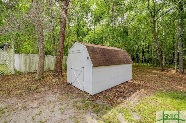 126 Four Oaks Ct, Rincon, GA 31326 - view of shed with fence