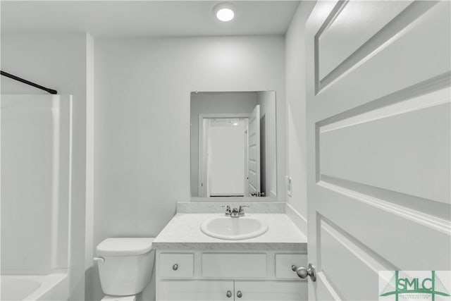 19 Arrowhead Way, Port Wentworth, GA 31407 - bathroom with toilet, shower / bath combination, and vanity