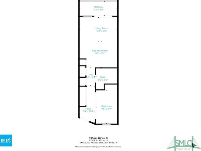 1217 Bay St Unit 230A, Tybee Island, GA 31328 - floor plan