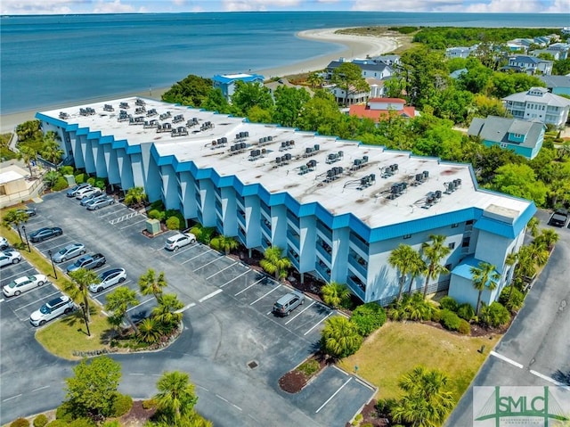 1217 Bay St Unit 230A, Tybee Island, GA 31328 - birds eye view of property with a water view