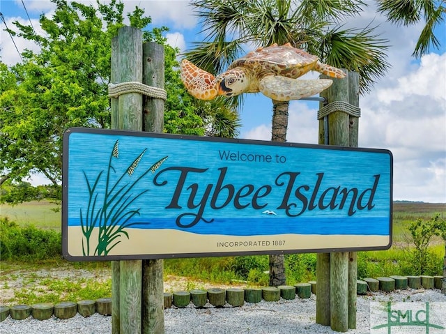 1217 Bay St Unit 230A, Tybee Island, GA 31328 - community sign with a carport