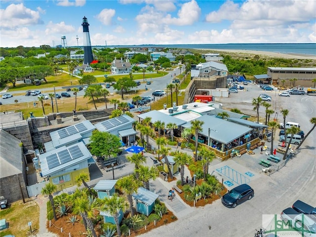 1217 Bay St Unit 230A, Tybee Island, GA 31328 - birds eye view of property with a water view