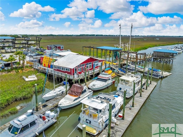 1217 Bay St Unit 230A, Tybee Island, GA 31328 - dock area with a water view