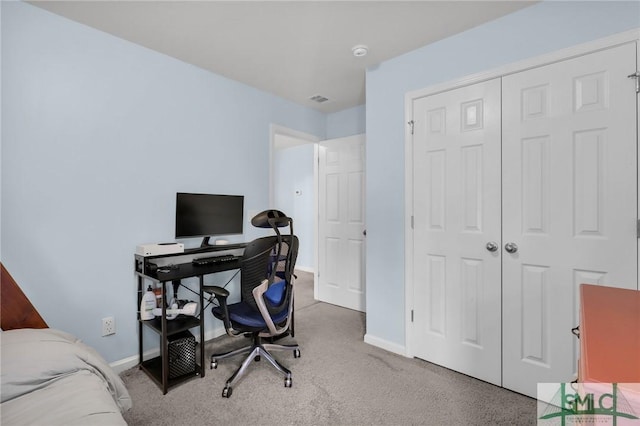 378 Southwilde Way, Pooler, GA 31322 - carpeted home office featuring baseboards and visible vents