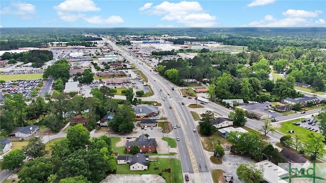 drone / aerial view