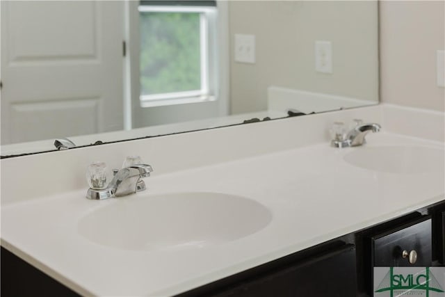 154 Hamilton Grove Dr, Pooler, GA 31322 - bathroom featuring a sink and double vanity