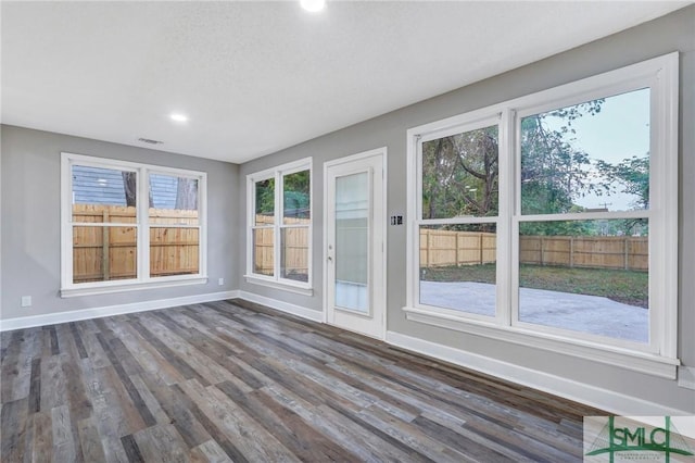 4 Quail Trl, Savannah, GA 31406 - unfurnished sunroom featuring visible vents and plenty of natural light