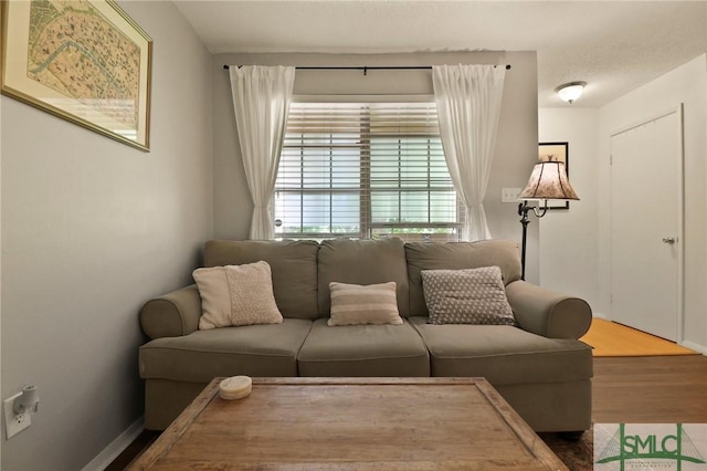 401 N Cromwell Rd Unit P-5, Savannah, GA 31410 - living area featuring wood finished floors