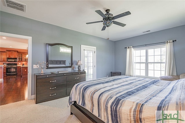 23 Olde Gate Ct, Pooler, GA 31322 - bedroom with multiple windows, a ceiling fan, and recessed lighting