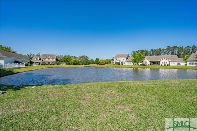 23 Olde Gate Ct, Pooler, GA 31322 - water view featuring a residential view and fence