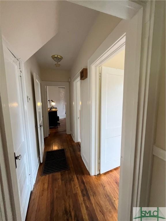 1901 E Anderson St E, Savannah, GA 31404 - hallway with baseboards and wood finished floors
