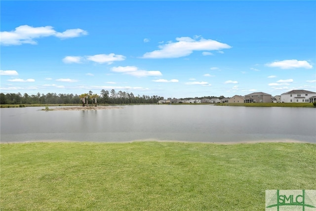 view of water feature