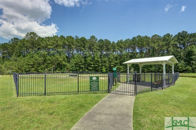 169 Nandina Way, Pooler, GA 31322 - view of home's community featuring a yard and fence