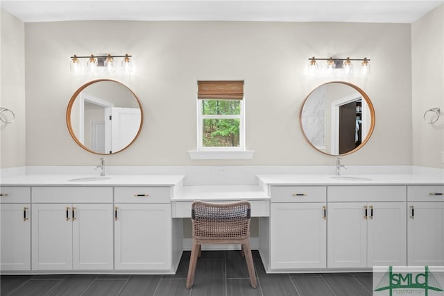 20 Serenity Pt, Savannah, GA 31419 - bathroom with a sink, tile patterned floors, and two vanities