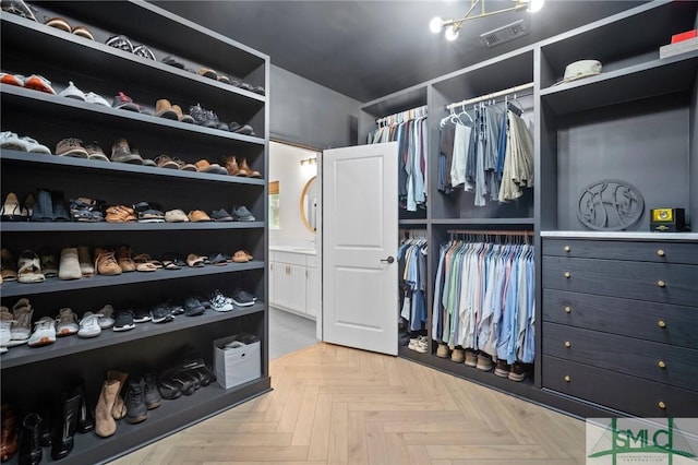 20 Serenity Pt, Savannah, GA 31419 - walk in closet featuring visible vents