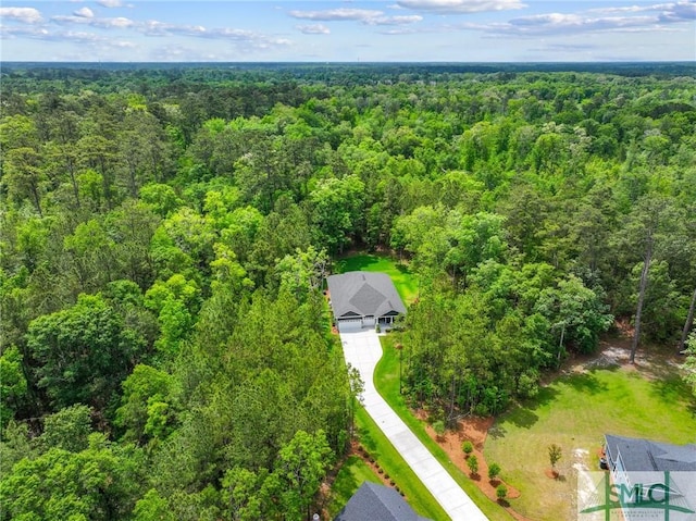 20 Serenity Pt, Savannah, GA 31419 - bird's eye view with a view of trees