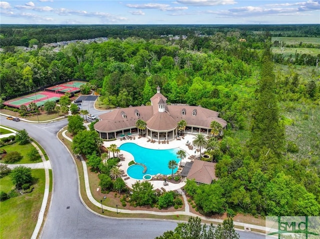 20 Serenity Pt, Savannah, GA 31419 - bird's eye view featuring a view of trees