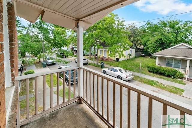 1145 Graydon St, Savannah, GA 31404 - balcony featuring covered porch