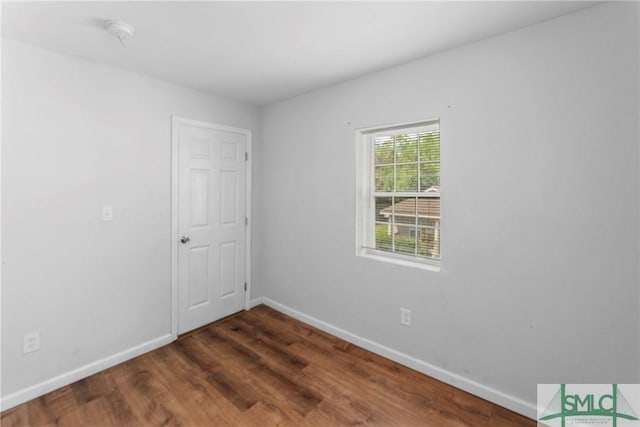 1145 Graydon St, Savannah, GA 31404 - unfurnished room with baseboards and wood finished floors