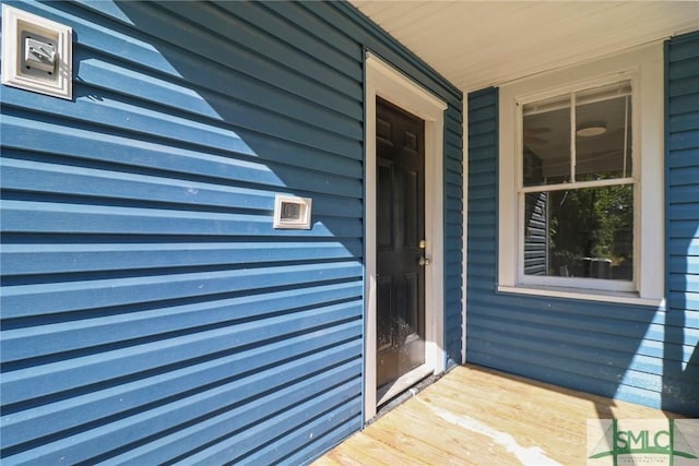 view of entrance to property