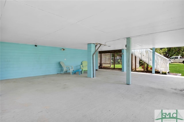 106 Pelican Ct, Tybee Island, GA 31328 - view of patio with stairway