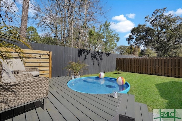 130 Canter Ct, Savannah, GA 31406 - wooden terrace with a hot tub