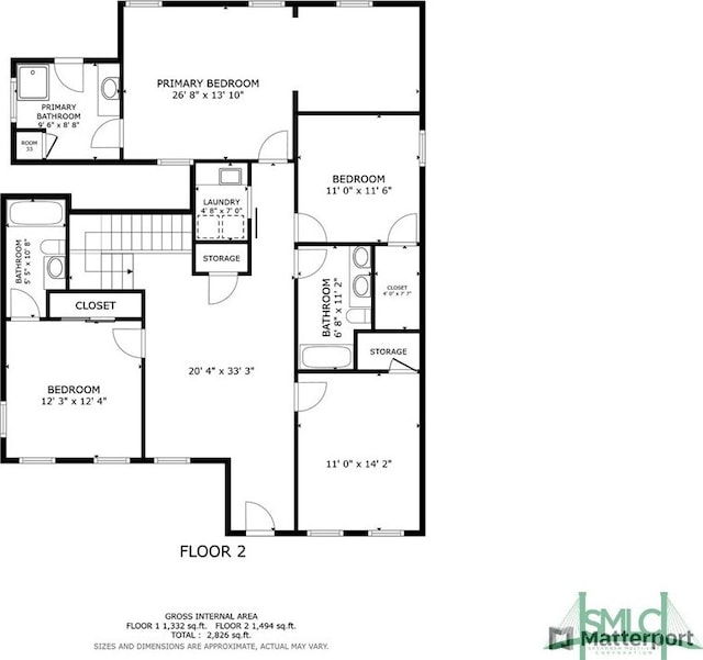 130 Canter Ct, Savannah, GA 31406 - floor plan / room layout
