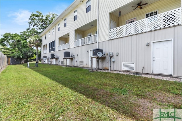 exterior space with fence