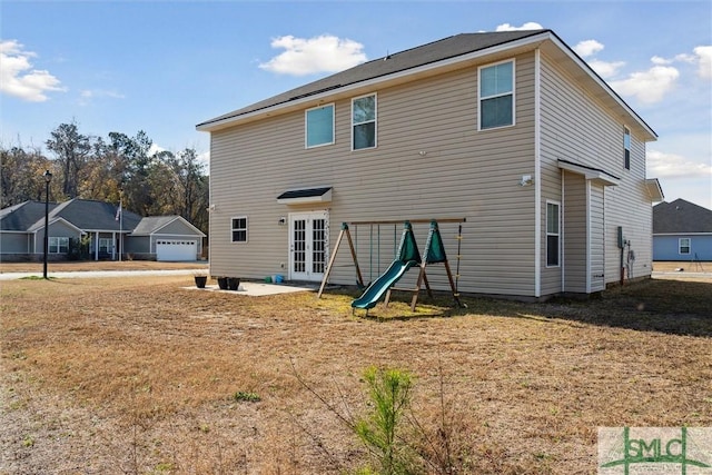 4 Rimes Ave SE, Ludowici, GA 31316 - back of house featuring french doors
