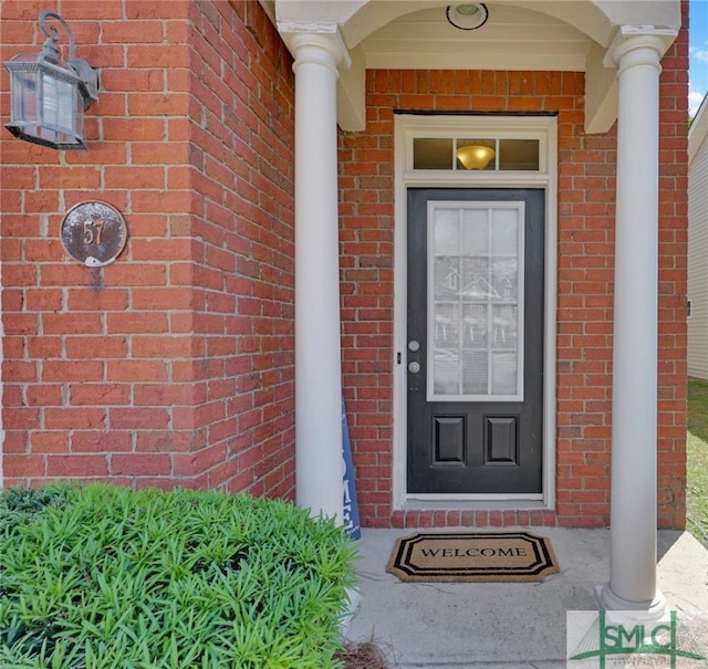 777 King George Blvd Unit 57, Savannah, GA 31419 - view of exterior entry featuring brick siding