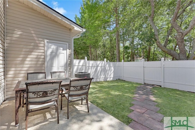 777 King George Blvd Unit 57, Savannah, GA 31419 - view of patio / terrace featuring outdoor dining space