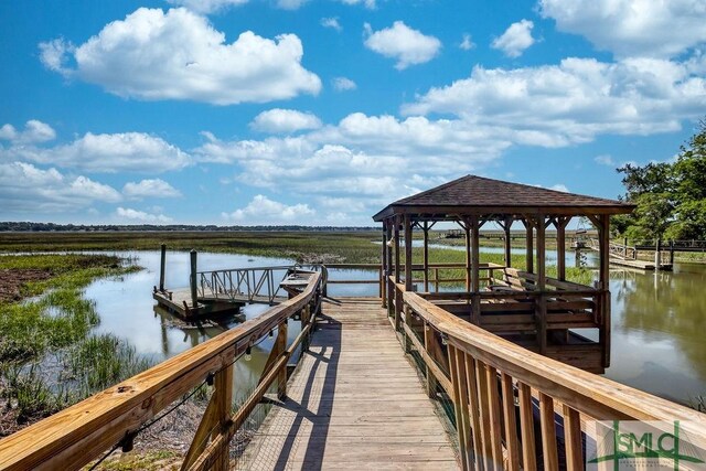 16 Modena Island Dr, Savannah, GA 31411 - dock with a water view