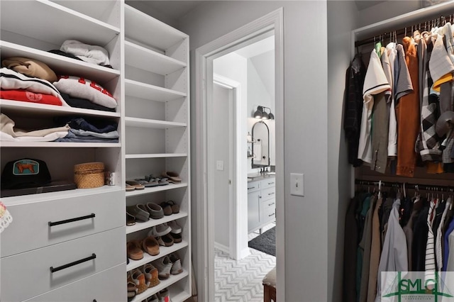 view of spacious closet