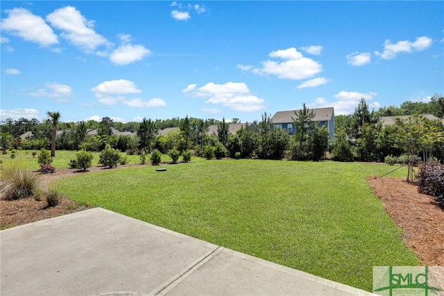 631 Blue Moon Xing, Pooler, GA 31322 - view of yard with a patio area