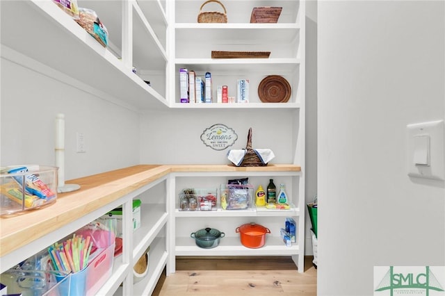 view of pantry