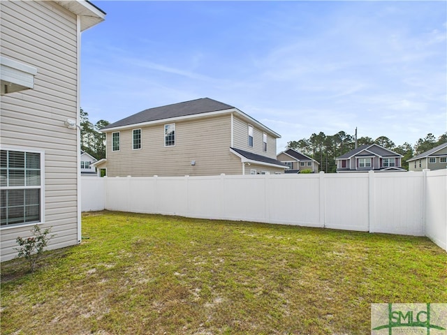 1246 Cypress Fall Cir, Hinesville, GA 31313 - view of yard featuring a fenced backyard