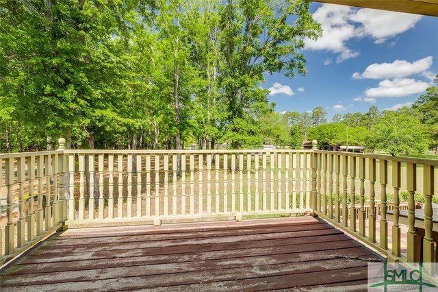 178 Country Way, Springfield, GA 31329 - view of wooden terrace
