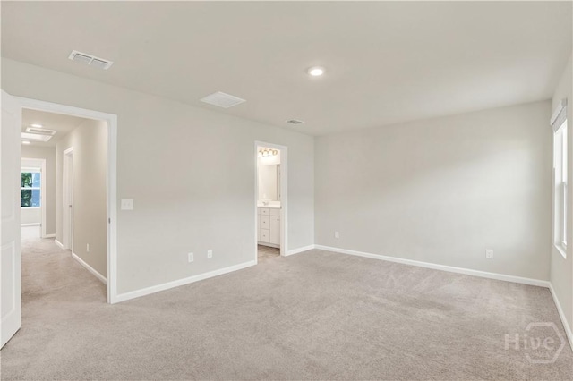 132 Congo Ct, Pooler, GA 31322 - spare room with light carpet and baseboards