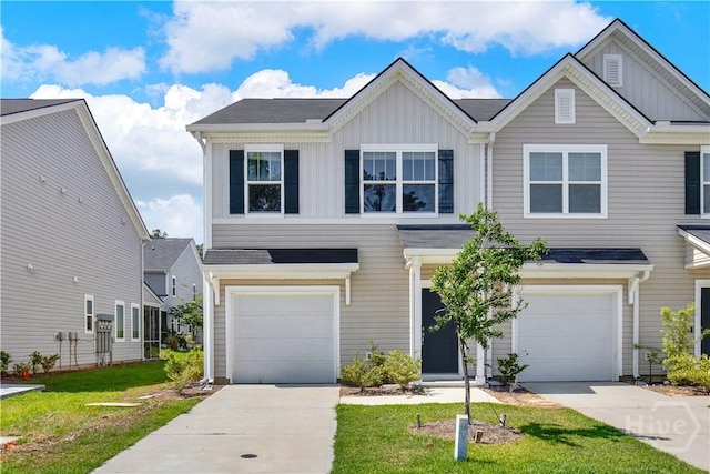 132 Congo Ct, Pooler, GA 31322 - view of front of property with board and batten siding, driveway, and an attached garage