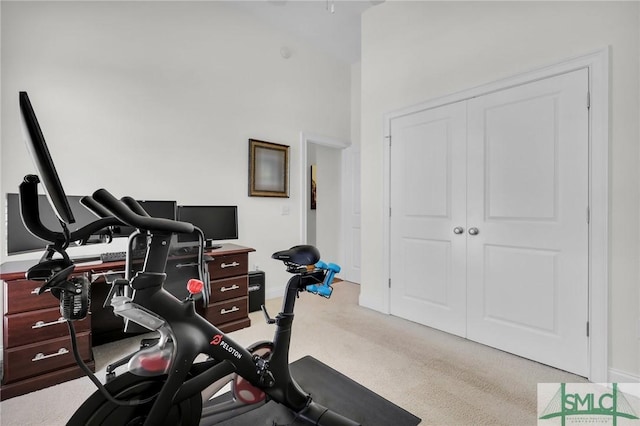 5 Lazy Hammock Ct, Savannah, GA 31419 - workout area featuring baseboards and carpet