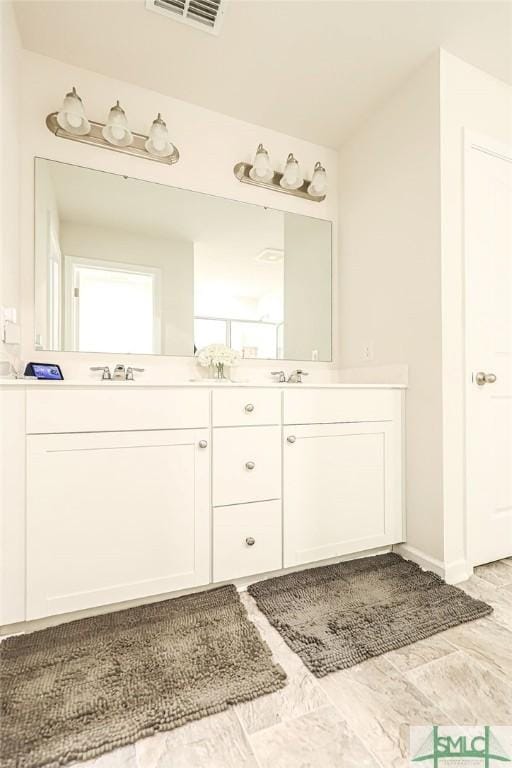 166 Benelli Dr, Pooler, GA 31322 - full bathroom featuring double vanity, a sink, and visible vents
