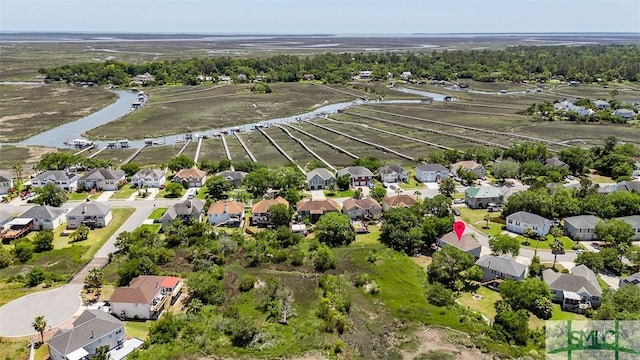 birds eye view of property featuring a residential view