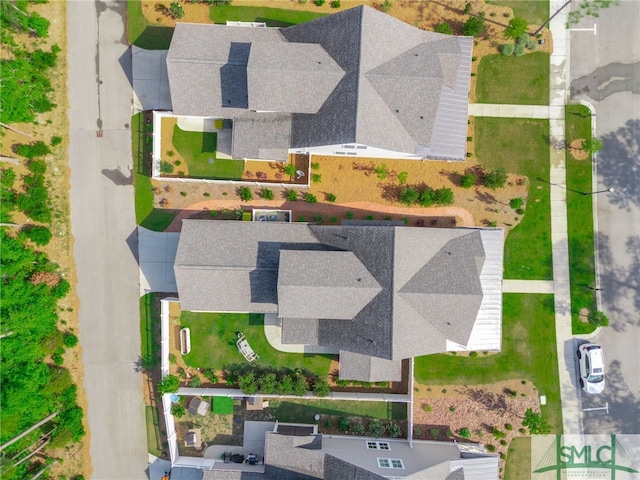 drone / aerial view