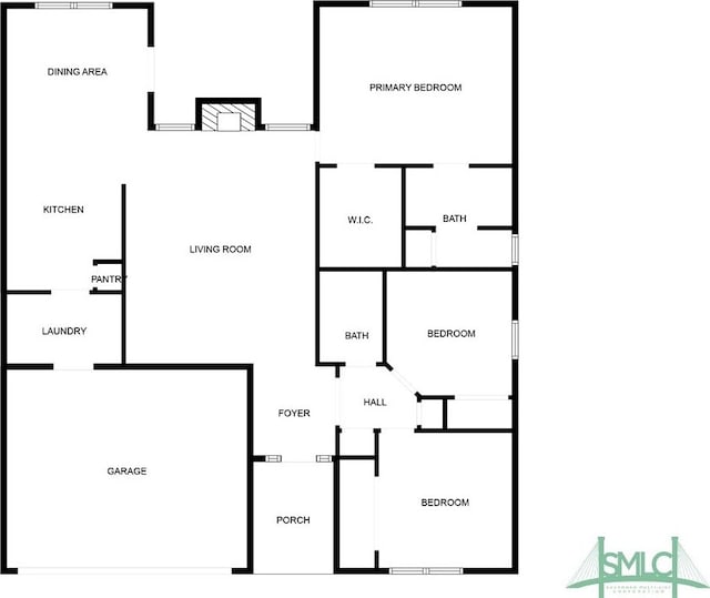 1212 Peacock Trl, Hinesville, GA 31313 - plan