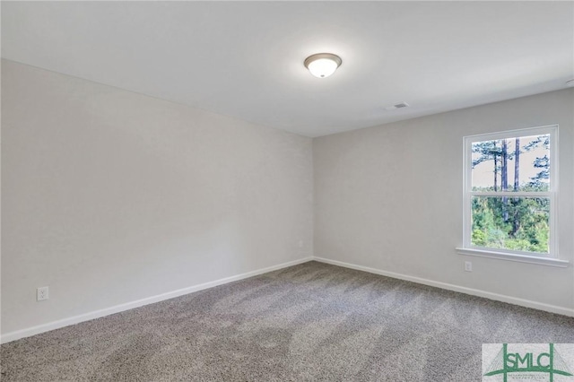 291 Cromer St, Savannah, GA 31407 - carpeted empty room with baseboards and visible vents