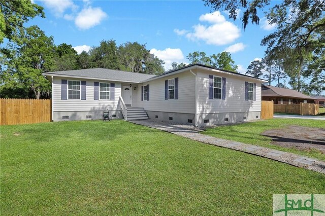 108 Church St, Bloomingdale, GA 31302 - view of front facade featuring crawl space
